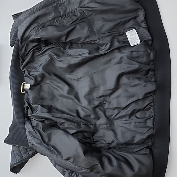 LOLE Black Colleen Down Filled Quilted Winter Zip Up High Collar Jacket Size M - Picture 10 of 16